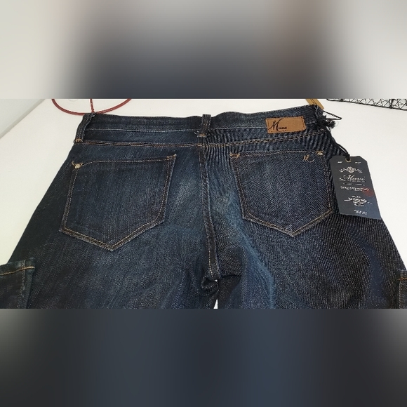 Mavi Dark Wash Molly Straight Stretch Jeans NWT - Picture 4 of 11